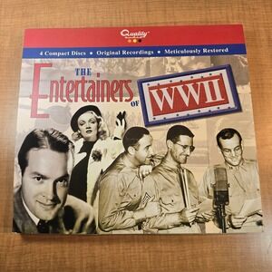 THE‎ ENTERTAINERS OF WWII - 4 compact discs - Original Records
